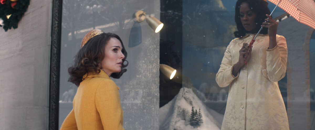 Natalie Portman and Moses Ingram in "Lady in the Lake." (Courtesy Apple TV+)